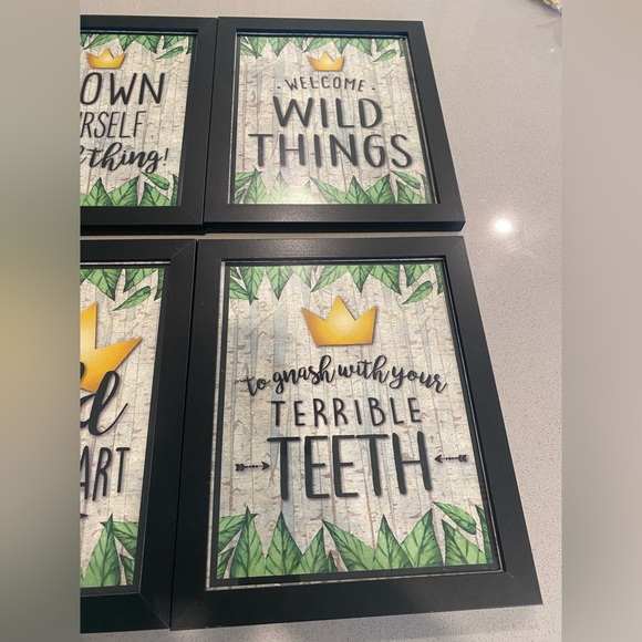 Where the Wild Things Are Party Signs - Picture 2 of 5